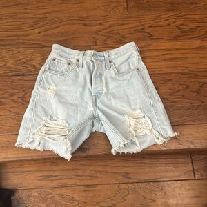 Levi’s high waisted Bermuda shorts